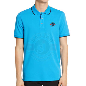 Polo personnalisé en coton et Polyester pour homme, T-Shirt de bonne qualité, fabriqué au Pakistan, à séchage rapide - Product Image 1