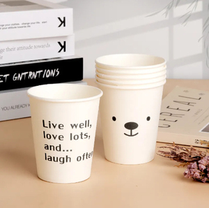 ถ้วยกระดาษคราฟท์สีน้ำตาล6ออนซ์8ออนซ์12ออนซ์ตัวเลือกผนังสองชั้นแบบเดี่ยวสำหรับร้านกาแฟชากาแฟ - Product Image 2