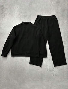 Ensemble de survêtement coupe-vent 2 pièces pour homme, personnalisé, hiver, avec fermeture éclair, capuche, léger, sans couture, en nylon, coupe-vent, streetwear, tenue de sport - Product Image 2