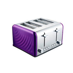 Tostadora de Metal Profesional de Buena Calidad para el Hogar, Cafetería, Escuela, Cocina, Tostadora de Metal de 4 Rebanadas que Ahorra Energía - Product Image 6