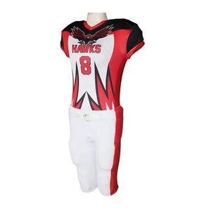 Uniforme de Fútbol Americano de Manga Corta de Secado Rápido y Alta Calidad, Anti-UV, 100% Poliéster, Sublimación Personalizada, Servicio OEM al por Mayor - Product Image 4
