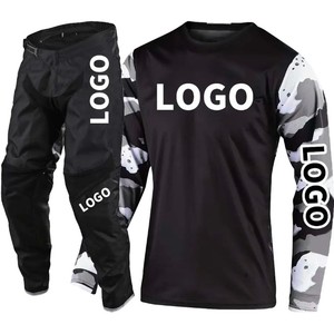 ชุดมอเตอร์ครอส 360 MX เสื้อเจอร์ซีย์ กางเกงเอทีวี บีเอ็มเอ็กซ์ ชุดคอมโบสำหรับแข่งรถวิบาก ผลิตจากโพลีเอสเตอร์/คอตตอน ระบายอากาศได้ดี ป้องกันรังสียูวี แห้งเร็ว - Product Image 6