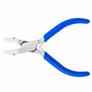 Premium Flat Nose Pliers <b>Nylon</b> Jaw Jewelry Tool Scratch Free Wire Work Craft Pliers Durable Non <b>Slip</b> Grip - Product Image 2