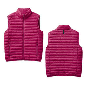 2025 Logo personnalisé hommes décontracté hiver chaud bouffant veste Polyester à capuche avec fermeture à glissière coupe-vent extérieur bulle - Product Image 4