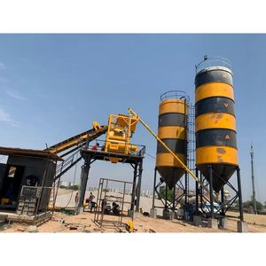 Silo de Cemento Eléctrico de 30 Toneladas, Marca Navya, de Acero Suave, Totalmente Automático, con Componentes PLC, Alimentación de 200V para Planta Dosificadora de Concreto - Product Image 6