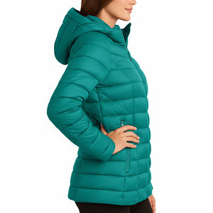 Chaqueta Acolchada Impermeable y Cortavientos con Logotipo Personalizado, Estilo Hip Hop, Chaqueta de Burbuja para Invierno - Product Image 2