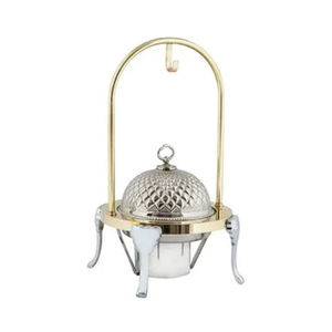 Chauffe-plats Chauffe-plats Restaurant Buffet Chauffe-plats en métal de grande taille pour mariage et tous les événements Serveur de nourriture - Product Image 1