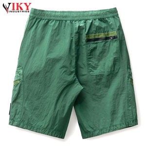 Green Color Good Selling Flexible Product Breathable Premium Quality Outer Wear Men <b>Nylon</b> <b>Shorts</b> by VIKY INDUSTRIES - Product Image 2