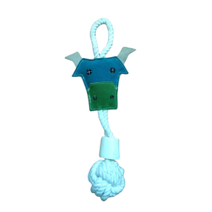 Nuevo juguete para perros, juguetes para mascotas de algodón con estampado blanco en forma de ajo clásico orgánico con cuerda y cuero, juguete masticable para masticar - Product Image 6