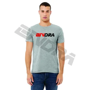 Высококачественная мягкая и удобная мужская футболка/Топ, дышащая футболка с круглым вырезом для продажи