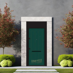 Moderno Mueble Exterior Comercial de Acero Inoxidable y Madera con Acabado Manual para Prevención de Incendios en Almacenes, Apartamentos, Hoteles y Villas en México - Product Image 1