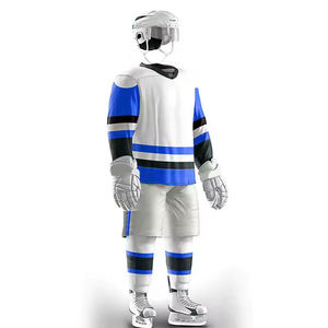 Tenue de hockey sur glace de style nouveau, design personnalisé, best-seller, service OEM, ensembles de vêtements d'entraînement, design durable, tenue édition joueur - Product Image 2