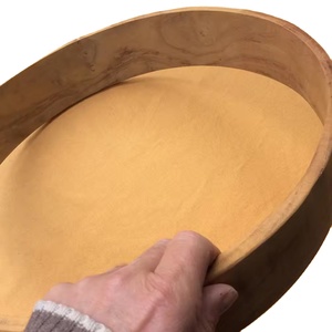 Cordes de tambour chamanique en bois de frêne avec peau de chèvre, tambour haut de gamme en bois, accessoire d'instrument de musique, meilleur nouveau style - Product Image 1