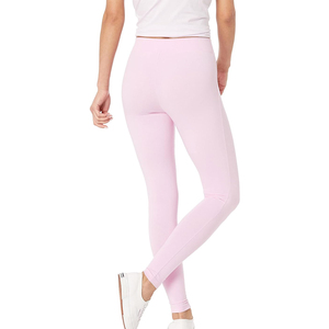 2024 nouveaux Leggings d'entraînement pour femmes ventre Tuck taille moyenne Sport bout à bout respirant Yoga pantalon bas quantité minimale de commande pour l'hiver gymnastique entraînement - Product Image 2