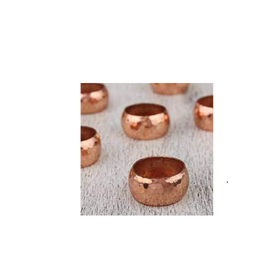 Soporte de anillo de cobre de alta calidad para servilletas, utensilios de cocina, restaurantes, producto de venta - Product Image 5