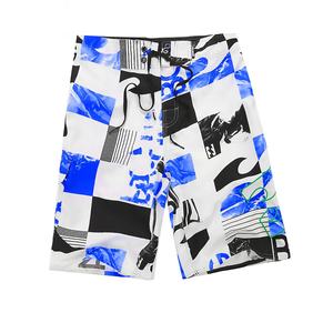 Short de basket en maille deux poches à ourlet latéral profond été hommes Shorts coupe courte Polyester respirant uni coton techniques mi - Product Image 5
