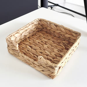 ฐานไม้ไผ่เวียดนามเป็นมิตรต่อสิ่งแวดล้อมหรูหราเสิร์ฟถาดหวายแฮนด์เมดทนทานสำหรับการตกแต่งภายในบ้านโรงแรมเวียดนามงานฝีมือ - Product Image 2