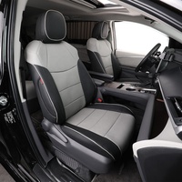 EKR Housse de siège de voiture en cuir PVC de luxe Offre Spéciale personnalisée pour Toyota Avalon Sequoia 4Runner Sienna Prius Cruiser Supra CHR