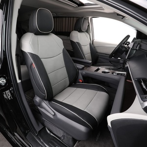 EKR Housse de siège de voiture en cuir PVC de luxe Offre Spéciale personnalisée pour <span class=keywords><strong>Toyota</strong></span> Avalon Sequoia 4Runner Sienna Prius Cruiser Supra CHR - Product Image 5