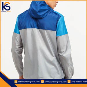 Chaqueta cortavientos de alta calidad para hombre, las mejores chaquetas cortavientos personalizadas para hombre al por mayor - Product Image 3