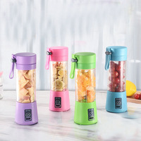 Mini-mixeur rechargeable multifonctionnel portable pour jus de fruits, machine USB de voyage, mixeurs à jus haute vitesse - Vente chaude