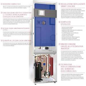 Sistema HVAC Doméstico Monofásico Hitachi Yutaki-S80 COMBI de 6 hp y 17.8 kW con Tanque de Almacenamiento AACS de 260 Litros y Bomba de Calor de 17.8 kW - Product Image 4