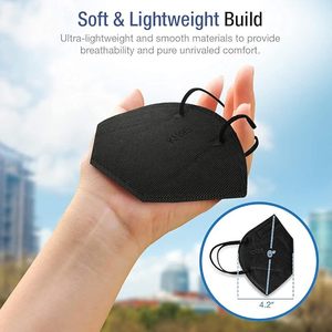 Confezione da 20 Mascherine Antipolvere a 5 Strati OTB00039 - Protezione Contro PM2.5, Particelle di Polvere, Fumo e Nebbia - Maschera Facciale Protettiva - Product Image 2