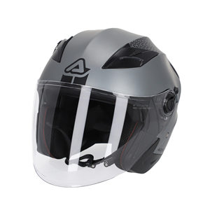 FIRSTWAY 2.0 JET VINTAGE OPEN FACE MOTORBIKE HELMET XL Size with Quick Release Closure and ABS/PC Material 22-06 Acerbis <b>Model</b> - Product Image 1