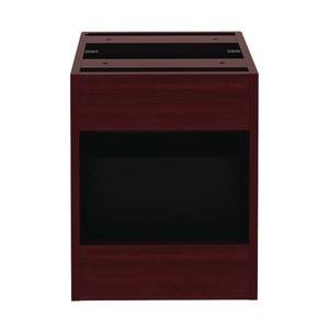 Alera Valencia Series - Pedestal para archivador colgante de 2 cajones, 15,63 pulgadas. X 20.5 Pulgadas X 19.25 pulgadas Organizador de Oficina con Acabado en Caoba - Product Image 4