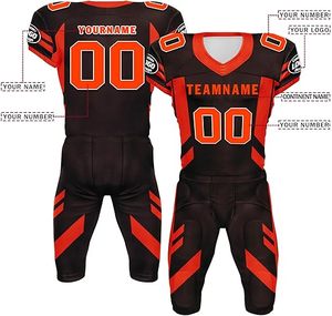 ชุดอเมริกันฟุตบอลคุณภาพสูงราคาประหยัด ผลิตจากโพลีเอสเตอร์ 100% - Product Image 3