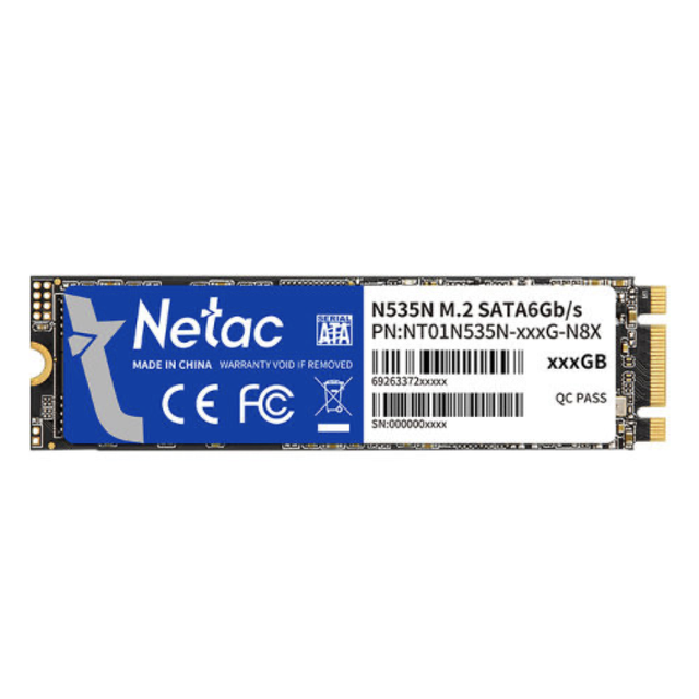N535N SSD M.2 2280 SATA 6Gb/s 128GB 256GB  512GB 1TB 2TB Reliable Quality and Stable Performance