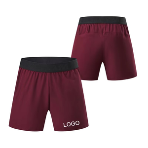 Pantalones Cortos Deportivos Casuales para Hombre, Cómodos, Elegantes, de Cintura Media, Transpirables, de Secado Rápido, Ajuste Relajado y Delgado, Diseño Sólido - Product Image 4