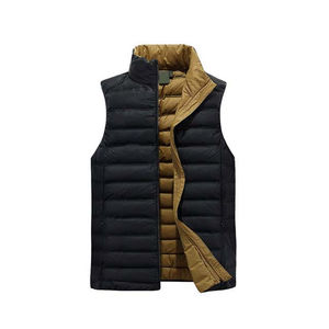 Nueva llegada diseño de alta calidad personalizado hombres sin mangas Puffer chaquetas ajustables con logotipo personalizado y tamaño de colores - Product Image 5