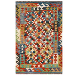 Maimana Afghanistan Kilim <b>Rug</b> 158 X 101 cm <b>Area</b> <b>Rug</b> <b>Set</b> - Product Image 1