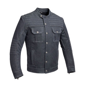 Dernier style de veste en jean pour hommes, nouvelle arrivée, couleur personnalisée, vente en gros de veste en jean pour hommes en coton et polyester - Product Image 1