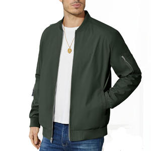 Venta al por mayor de Diseño Popular recién llegado logotipo personalizado de diseño profesional para los hombres chaquetas de Bombardero - Product Image 2