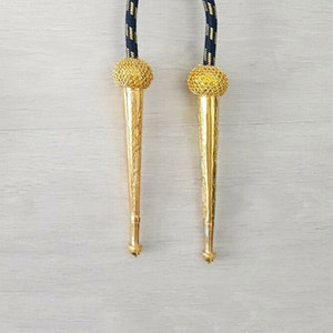 สายผ้าไหม aiguillette ชุดเดรส100% คอตตอนปรับแต่งได้สายคล้องไหล่ผลิตตามสั่ง - Product Image 5