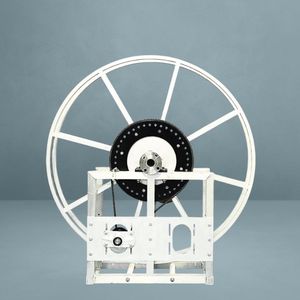 500W 12V 800-1000 GPM 2 1/2 "การบินห่อตัวเดียวรีลอลูมิเนียมอุปกรณ์บริการน้ำมันจากเวียดนามที่มีการรับประกัน1ปี - Product Image 1