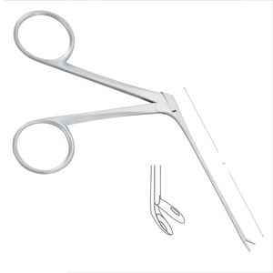 Instrumentos de ontología de grado quirúrgico 8,5 cm Fórceps ENT de acero inoxidable Manual Power Alligator Ear & Forceps Struempel - Product Image 2