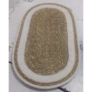 Mantel Individual Ecológico Hecho a Mano, Estilo Boho, Tejido de Yute, Mantel Individual Decorativo para el Hogar, Personalizable, de Yute y Algodón - Product Image 1