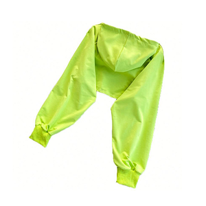 Hot Style Women's Crop Hoodies 100% Cotton Hooded Collar Front Logo for <b>Winter</b> <b>Top</b> Sale! - Product Image 2