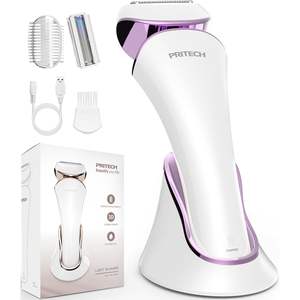 Rasoir électrique rechargeable sans fil pour femmes, tondeuse bikini indolore, épilation des poils du corps, jambes, aisselles, tondeuse électrique pour le corps - Product Image 4