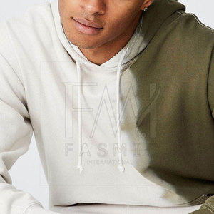 Trendy Men's Hoodies From Sialkot 100% Cotton Comfortable Plain Design with Customizable Embroidered <b>Patches</b> for Winter - Product Image 3