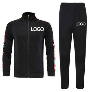 Chándales de algodón 100% de alta calidad OEM para hombre, ropa de calle, conjunto de pantalones de chándal con capucha de invierno, estampado de talla grande para verano - Product Image 4