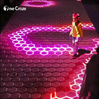 Projection interactive de mur de sol de cartographie 3D tout-en-un de paysage intérieur extérieur par projecteur pour les jeux d'enfants