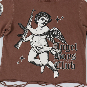 Sweat à capuche personnalisable surdimensionné pour homme, 100% coton, doublure polaire respirante, délavé à l'acide, effet vieilli, coupe vintage, ourlet brut, hiver - Product Image 3