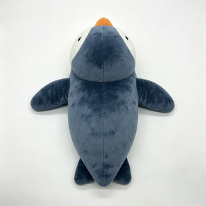 Peluche pingouin mignon et dodu personnalisée, peluche pingouin bleu et blanc douce, peluche pingouin bleu dodu pour enfants et adultes - Product Image 4