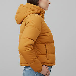 Chaqueta Corta de Estilo Hip Hop, Transpirable, de Primera Calidad, Resistente al Viento e Impermeable, con Capucha, Chaqueta Acolchada - Product Image 5