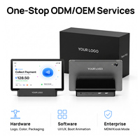 Tableta Android de 10.1 Pulgadas con Certificación GMS de 16 GB, con Base de Carga, Personalizable, Modo Kiosco para Hoteles, Tableta Android para Habitaciones