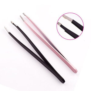 Pinzas de Cejas Profesionales de Acero Inoxidable, Personalizadas, Puntiagudas, para un Afeitado Preciso y Limpio, Reutilizables y Ligeras - Product Image 2